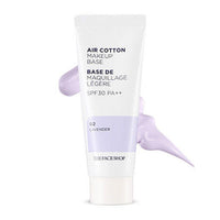 THE FACE SHOP Air Cotton Makeup Base SPF30 PA++ 40g (#01 Mint / #2 Lavender)