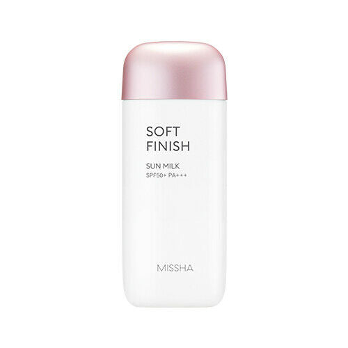MISSHA All Around Safe Block Sun Milk 70mL Waterproof, Essence, Soft, Velvet