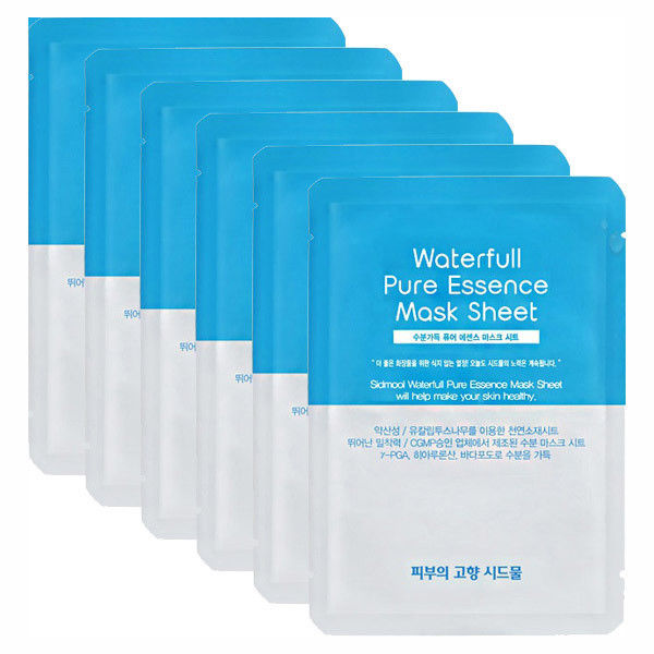 SIDMOOL Waterfull Pure Essence Mask Sheet 22g * 6 PCS