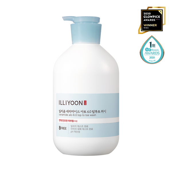 ILLIYOON Ceramide Ato 6.0 Top to Toe Wash 1000mL Big Size