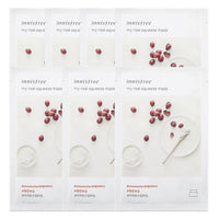 INNISFREE  My Real Squeeze Mask Sheet 20mL 7 PCS SET- 18 kinds / Made in Korea