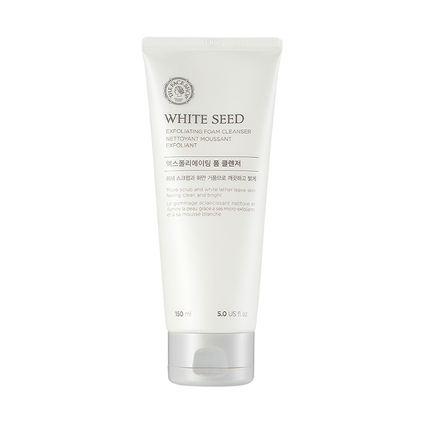 THE FACE SHOP White Seed Exfoliating Foam Cleanser 150mL